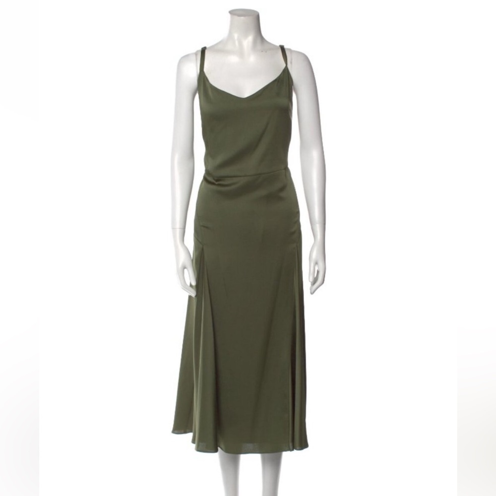 Vince Green Slip Dress Size XL 14